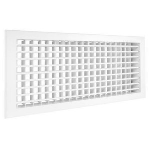Настенная двурядная решётка ZILON 2 WA 700*200