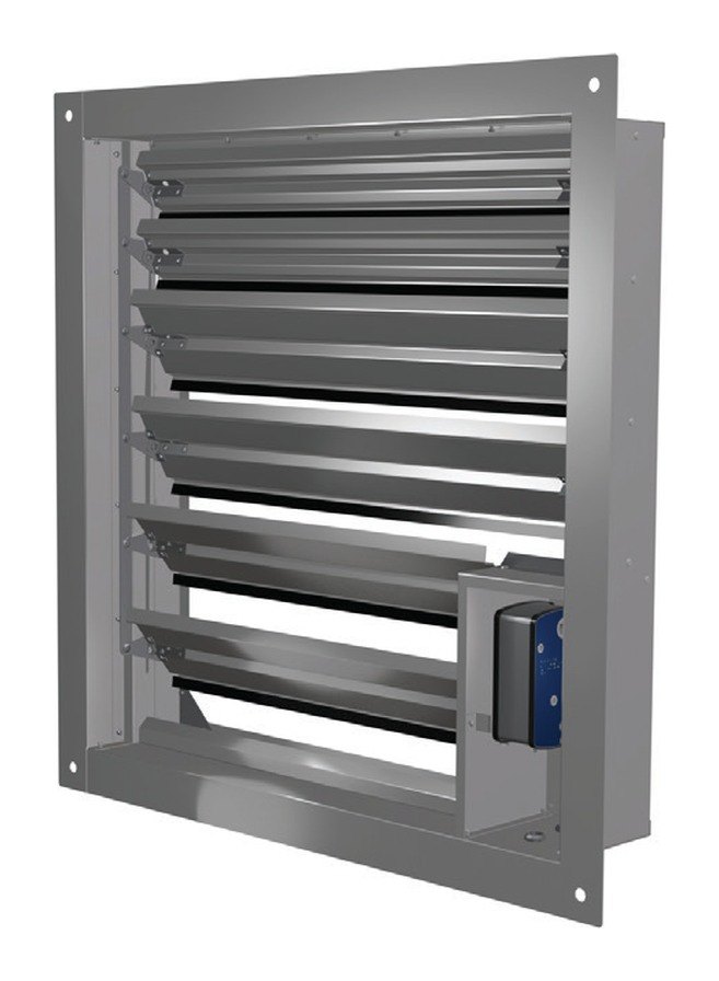 Клапан дымоудаления ДМУ-МС 700×300 многостворчатый