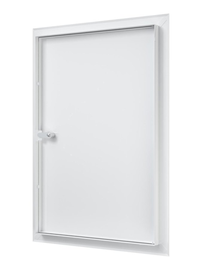 Люк ревизионный ЛТМЗп фланец 400х600 замок 460х660 окрашенная сталь EVECS