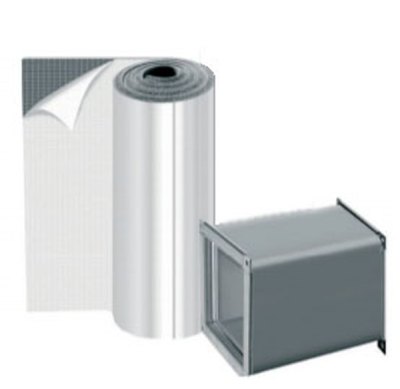 Рулон K-FLEX AIR AD METAL 19×1000 мм, 10 м, самоклеящийся